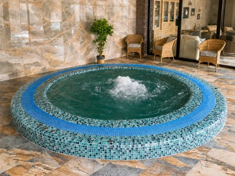 Круглая крытая SPA-чаша